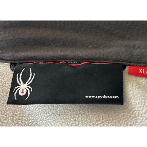 Spyder Mens Jacket Size XL/TG Gray Outdoors Hiking Casual Street Core Athletic - Picture 11 of 16